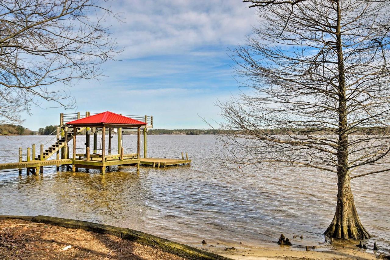 Charming Waterfront Ridgeway Cabin With Dock! Villa Exterior photo