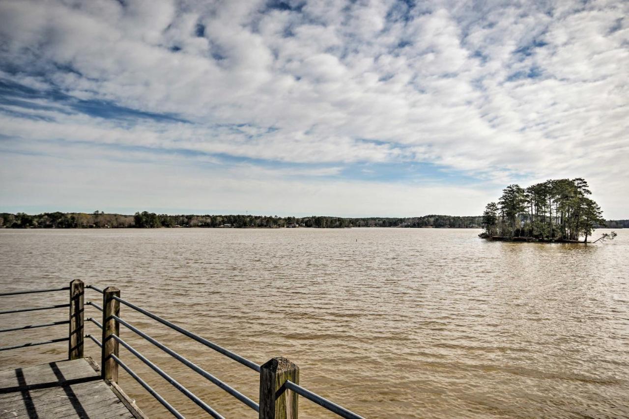 Charming Waterfront Ridgeway Cabin With Dock! Villa Exterior photo